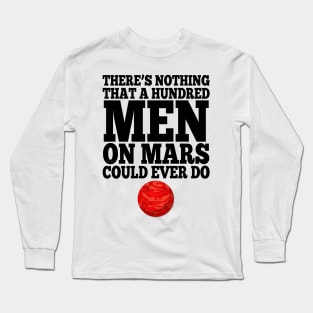 Misheard Lyrics - Africa in Outer Space Long Sleeve T-Shirt